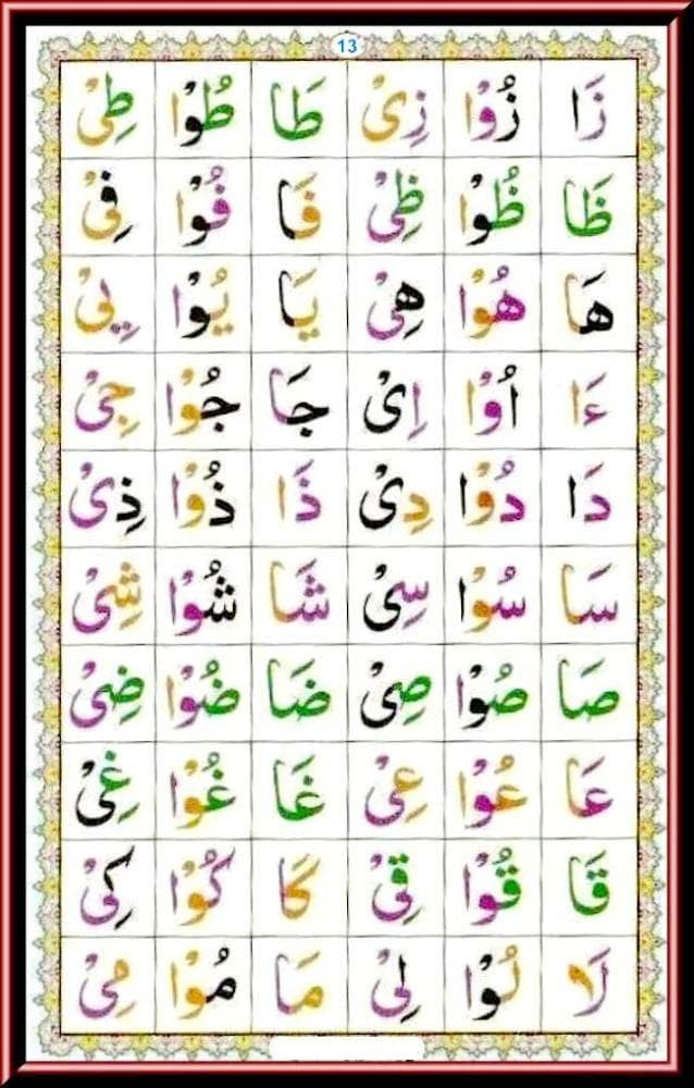 Noorani Qaida — Jazam Sukoon lesson for silent letters